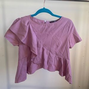 Shein purple crop
